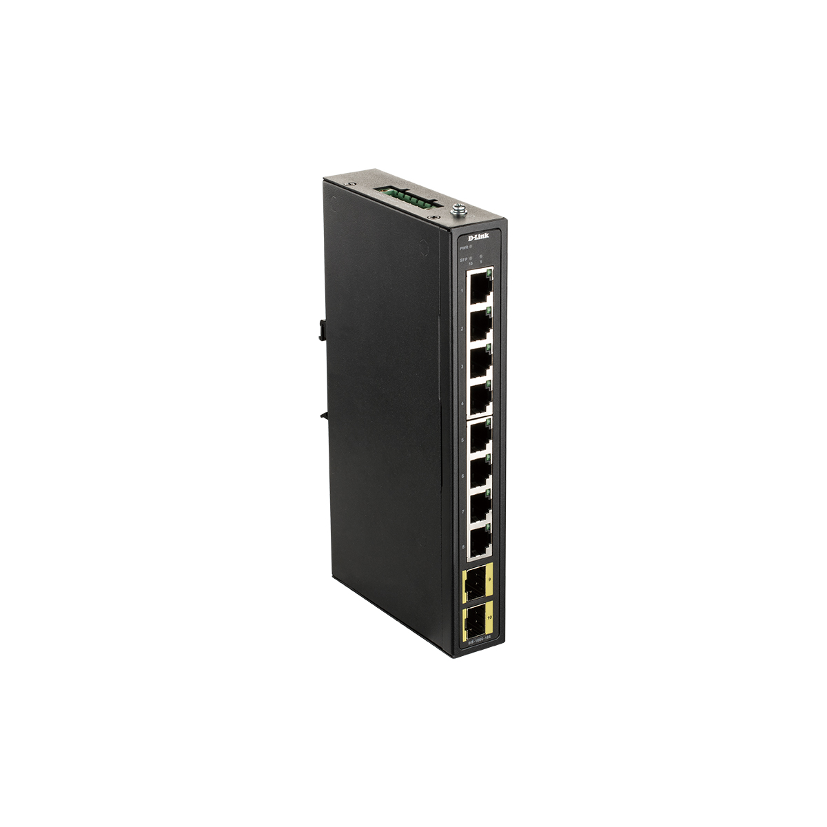 سوئیچ 6 پورت + 2 پورت SFP دی لینک مدل DIS-100G-6S